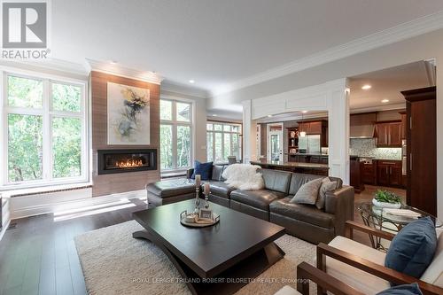 1 - 27 Northcrest Drive, London, ON - Indoor Photo Showing Living Room With Fireplace