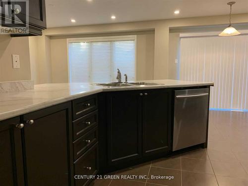 258 Gleave Terrace, Milton, ON - Indoor Photo Showing Kitchen With Double Sink