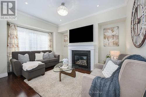 3182 Tim Dobbie Drive, Burlington, ON - Indoor Photo Showing Living Room With Fireplace