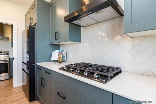 45 Crocus Lane, West St Paul, MB - Indoor Photo Showing Kitchen With Upgraded Kitchen