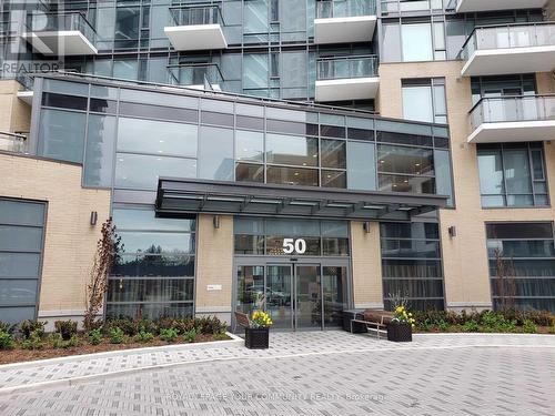 326 - 50 Ann O'Reilly Road, Toronto, ON - Outdoor With Balcony With Facade