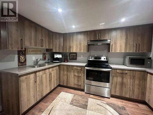 Bsmt - 157 Embassy Drive, Vaughan, ON - Indoor Photo Showing Kitchen With Double Sink