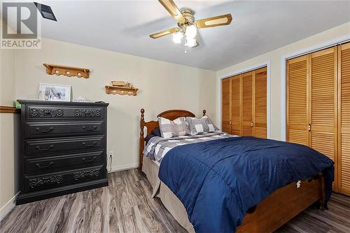 Lower level bedroom - 1502 South Lavant Road, Lanark Highlands, ON - Indoor Photo Showing Bedroom