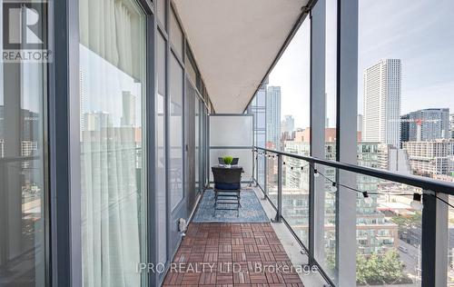 1602 - 105 George Street, Toronto, ON - Outdoor With Balcony With Exterior