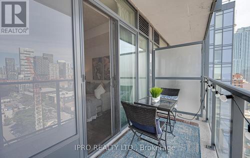 1602 - 105 George Street, Toronto, ON - Outdoor With Balcony With Exterior