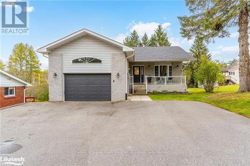 8 Mckay Street, Minden Hills, ON - Outdoor With Deck Patio Veranda With Facade