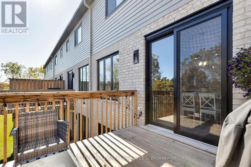 46 - 601 Lions Park Drive, Strathroy-Caradoc (Mount Brydges), ON - Outdoor With Deck Patio Veranda With Exterior