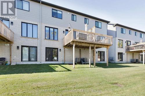 46 - 601 Lions Park Drive, Strathroy-Caradoc (Mount Brydges), ON - Outdoor With Deck Patio Veranda With Exterior