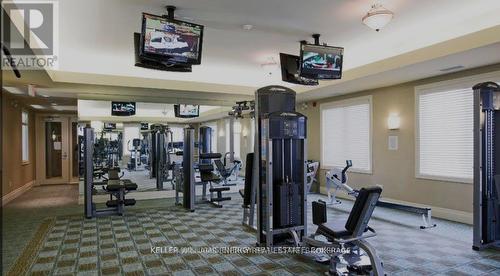 412 - 65 Shipway Avenue, Clarington (Newcastle), ON - Indoor Photo Showing Gym Room