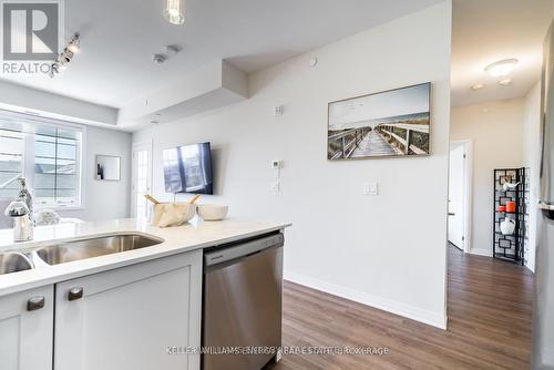 412 - 65 Shipway Avenue, Clarington (Newcastle), ON - Indoor Photo Showing Kitchen With Double Sink