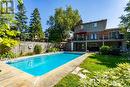 406 Lupin Drive, Whitby, ON  - Outdoor With In Ground Pool With Deck Patio Veranda 