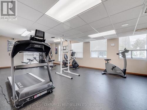 601 - 3650 Kaneff Crescent, Mississauga, ON - Indoor Photo Showing Gym Room