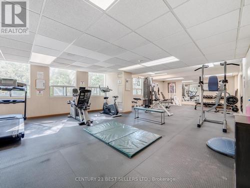 601 - 3650 Kaneff Crescent, Mississauga, ON - Indoor Photo Showing Gym Room