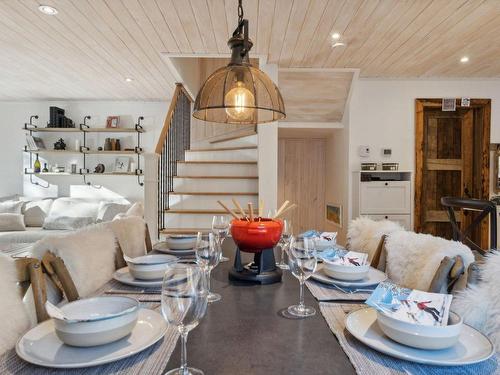 Dining room - 151 Ch. Claude-Lefebvre, Mont-Tremblant, QC - Indoor Photo Showing Dining Room