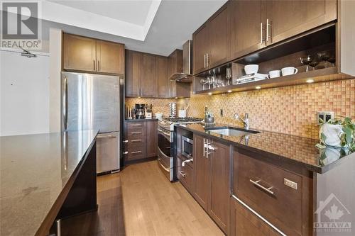 808 Bronson Avenue Unit#202, Ottawa, ON - Indoor Photo Showing Kitchen With Upgraded Kitchen