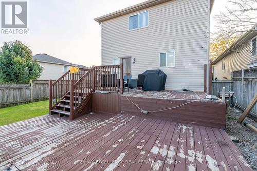 830 Stonegate Drive, Woodstock, ON - Outdoor With Deck Patio Veranda With Exterior