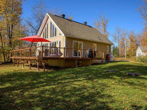 Back facade - 167 Ch. Des Merisiers, Lantier, QC - Outdoor With Deck Patio Veranda