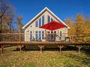 Back facade - 167 Ch. Des Merisiers, Lantier, QC  - Outdoor With Deck Patio Veranda 