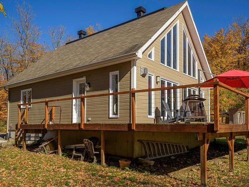 Back facade - 167 Ch. Des Merisiers, Lantier, QC - Outdoor With Deck Patio Veranda