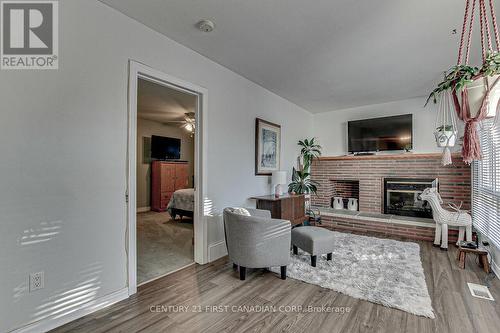 334 Regal Drive, London, ON - Indoor Photo Showing Other Room With Fireplace