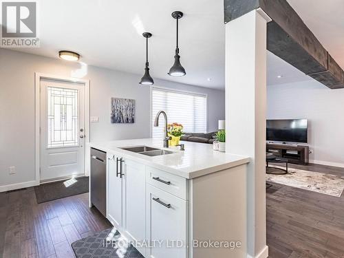 93 Gair Drive, Toronto, ON - Indoor Photo Showing Kitchen With Double Sink