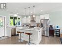 13250 Apex Crescent, Lake Country, BC  - Indoor Photo Showing Kitchen With Stainless Steel Kitchen With Upgraded Kitchen 