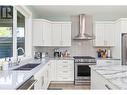 13250 Apex Crescent, Lake Country, BC  - Indoor Photo Showing Kitchen With Double Sink With Upgraded Kitchen 