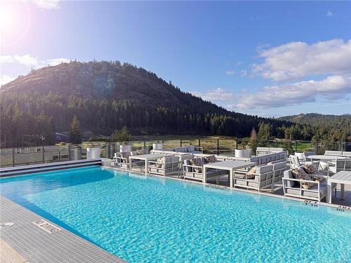 907-2000 Hannington Rd, Langford, BC - Outdoor With In Ground Pool With View