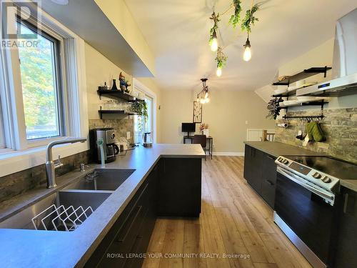 1138 Siesta Drive, Tiny, ON - Indoor Photo Showing Kitchen With Double Sink