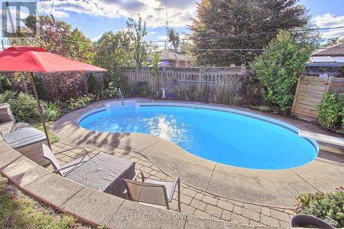 22 Dashwood Crescent, Toronto, ON - Outdoor With In Ground Pool With Backyard