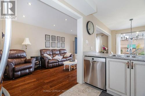 50 Big Moe Crescent, Brampton, ON - Indoor Photo Showing Kitchen With Double Sink