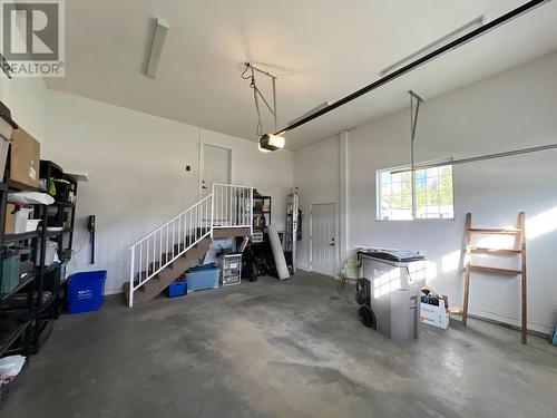 160 Nickel Ridge Avenue, Quesnel, BC - Indoor Photo Showing Garage