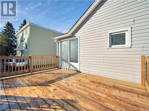 103 Mcsweeney Avenue, Moncton, NB - Outdoor With Deck Patio Veranda With Exterior