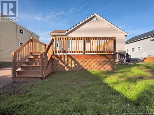 103 Mcsweeney Avenue, Moncton, NB - Outdoor With Deck Patio Veranda With Exterior