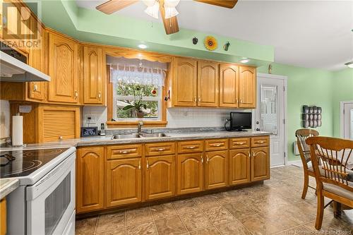 54 Pasadena Drive, Moncton, NB - Indoor Photo Showing Kitchen With Double Sink