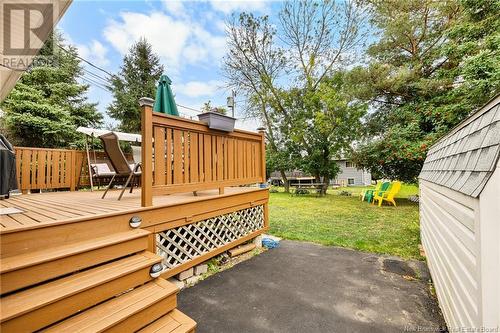 54 Pasadena Drive, Moncton, NB - Outdoor With Deck Patio Veranda With Exterior