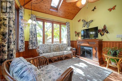 246 Light Street, Woodstock, ON - Indoor Photo Showing Living Room With Fireplace