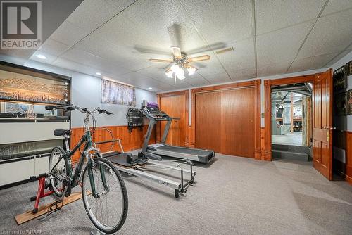 246 Light Street, Woodstock, ON - Indoor Photo Showing Gym Room