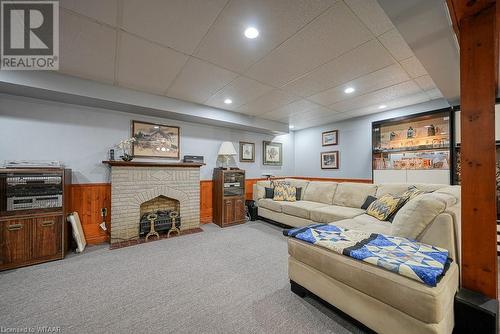 246 Light Street, Woodstock, ON - Indoor With Fireplace