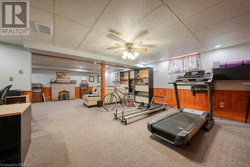 246 Light Street, Woodstock, ON - Indoor Photo Showing Gym Room