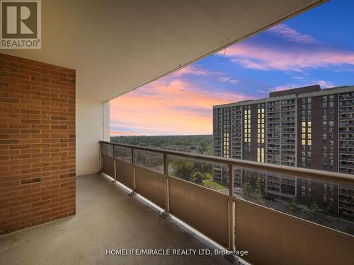 1412 - 4 Kings Cross Road, Brampton, ON - Outdoor With Balcony With View With Exterior