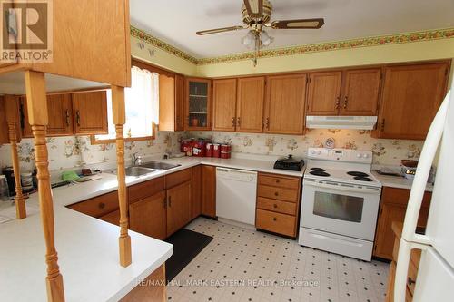 4 Alexander Street, Havelock-Belmont-Methuen (Havelock), ON - Indoor Photo Showing Kitchen With Double Sink