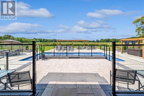 37 Eleventh Road, Hamilton, ON - Outdoor With In Ground Pool With View