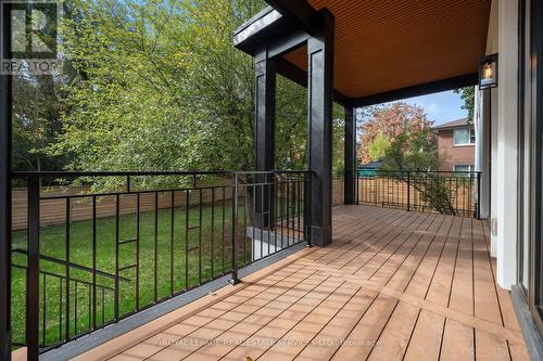 480 Scarsdale Crescent, Oakville, ON - Outdoor With Deck Patio Veranda With Exterior