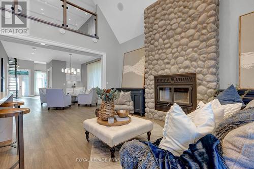 548 View Lake Road, Scugog, ON - Indoor Photo Showing Living Room With Fireplace