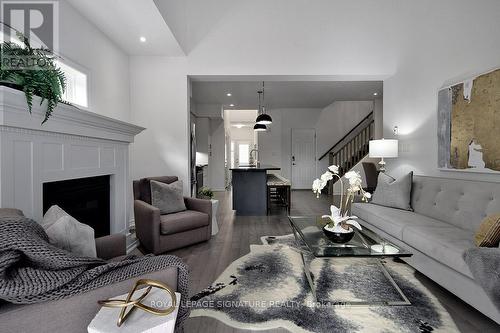 149 Conservation Way, Collingwood, ON - Indoor Photo Showing Living Room With Fireplace