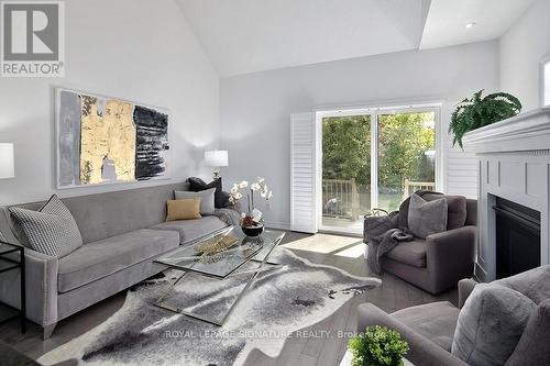 149 Conservation Way, Collingwood, ON - Indoor Photo Showing Living Room With Fireplace