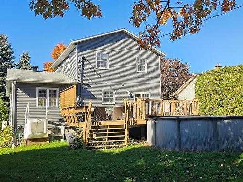 Back facade - 1582 Rue Des Marguerites, Saint-Lazare, QC - Outdoor With Above Ground Pool