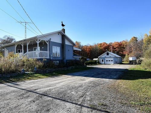 Frontage - 3809 Route 346, Sainte-Julienne, QC - Outdoor With Deck Patio Veranda