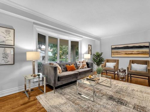 23 Rustywood Dr, Toronto, ON - Indoor Photo Showing Living Room